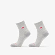 New Balance Active Premium Crew Quarter 2-Pack Athletic Grey