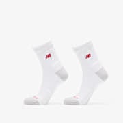 New Balance Active Premium Crew Quarter 2-Pack White