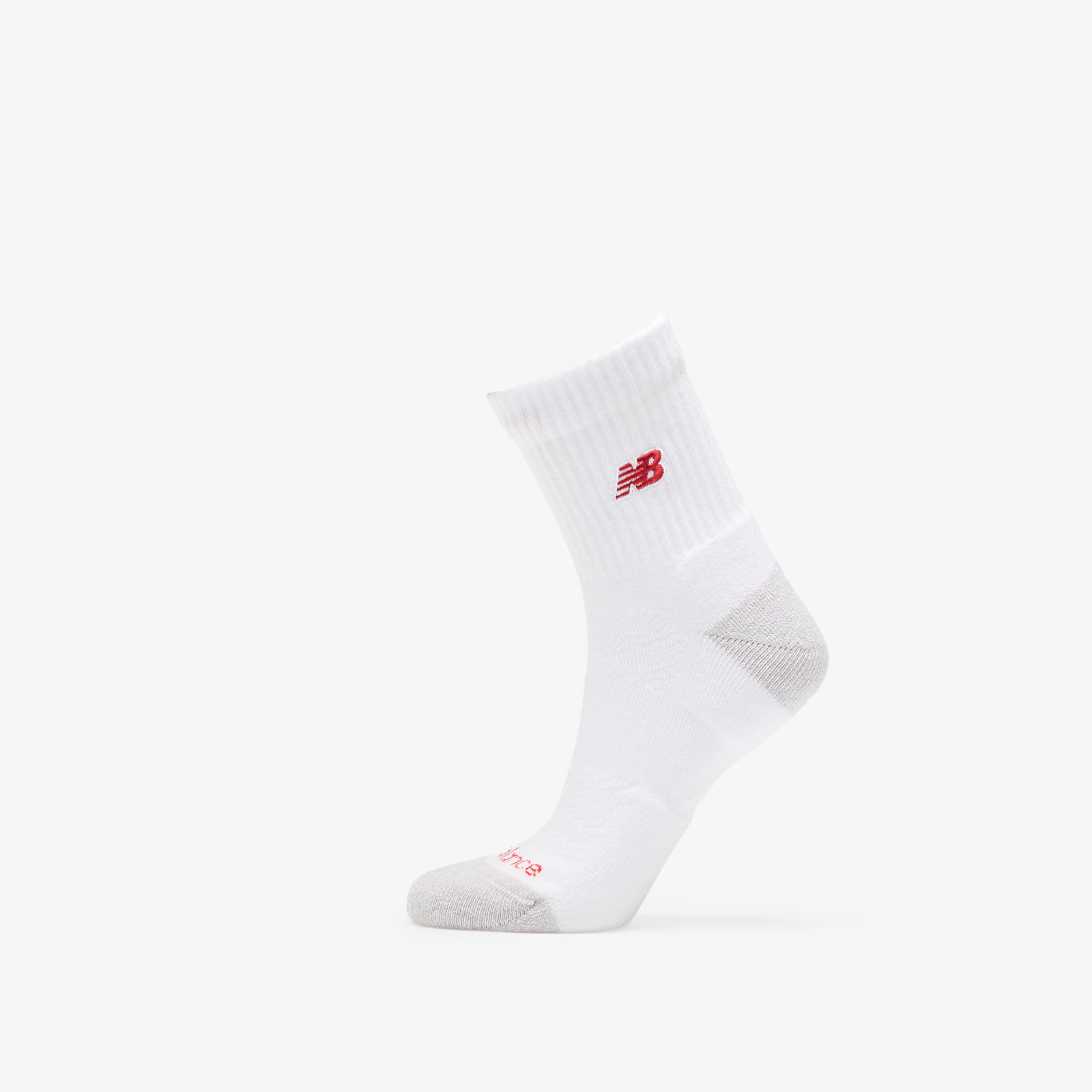 Zoknik New Balance Active Premium Crew Quarter 2-Pack White