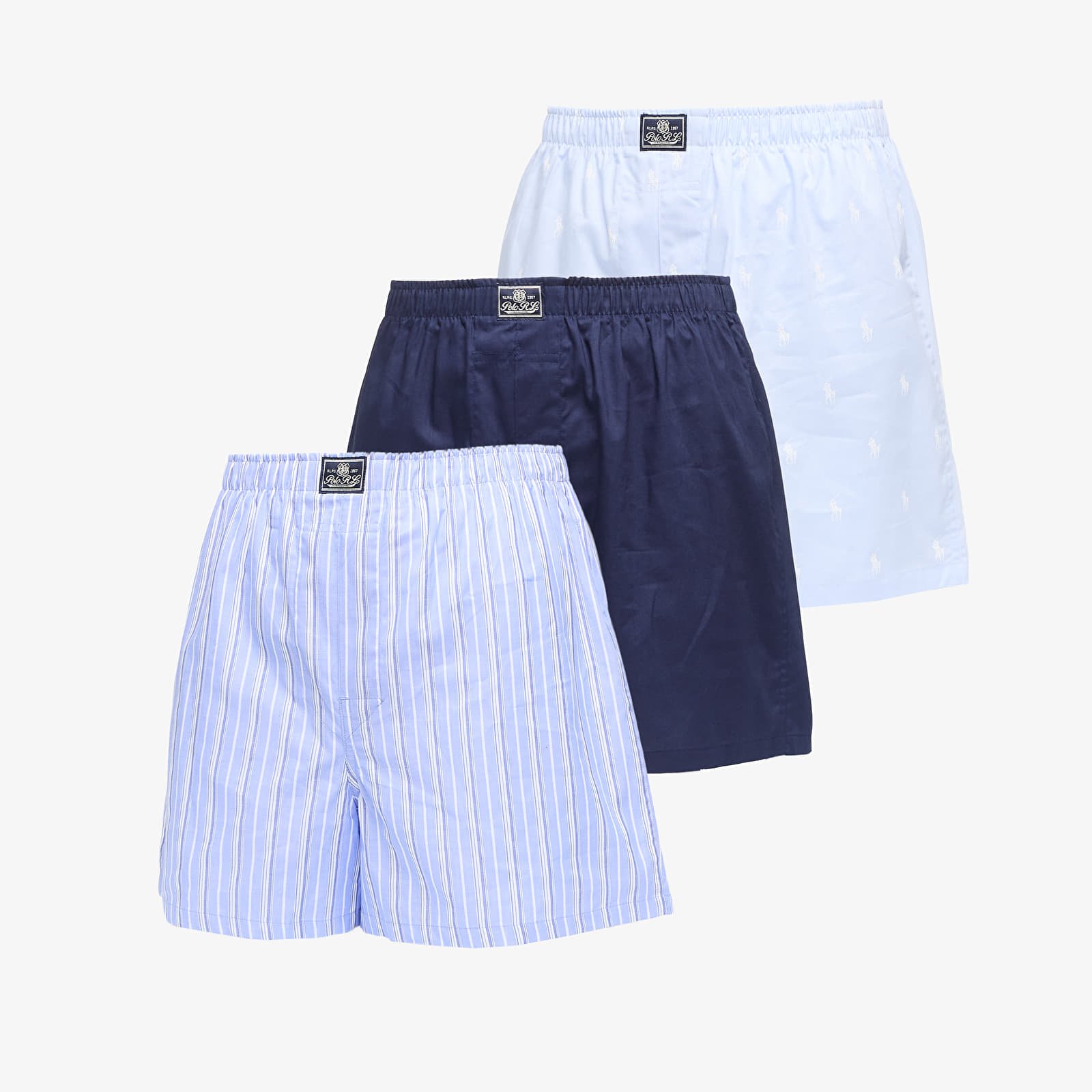 Men's boxers Ralph Lauren Open Boxer 3-Pack Multicolor