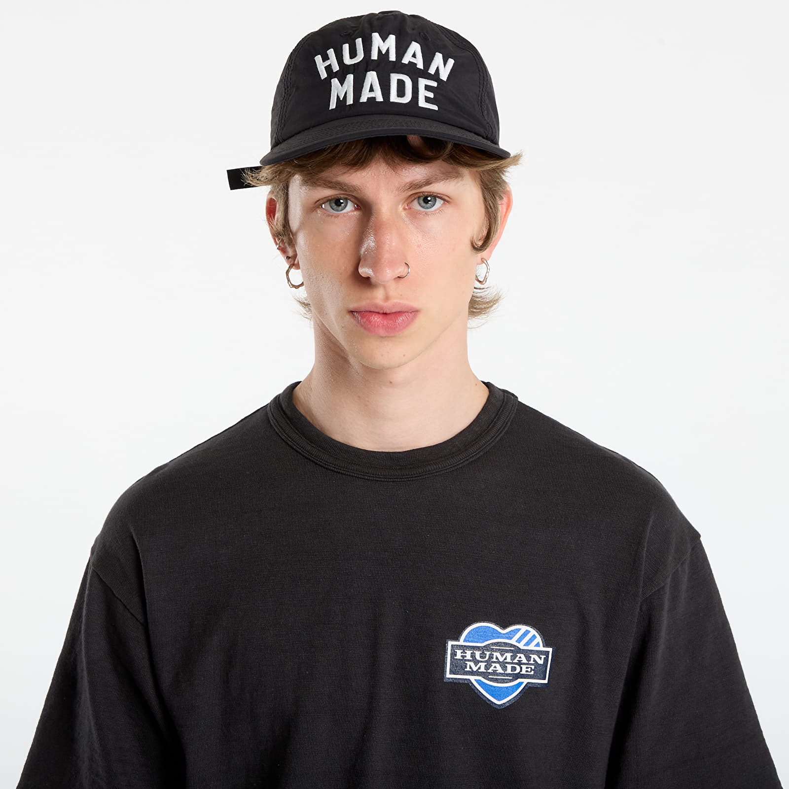 Caps HUMAN MADE 5Panel Nylon Cap Black