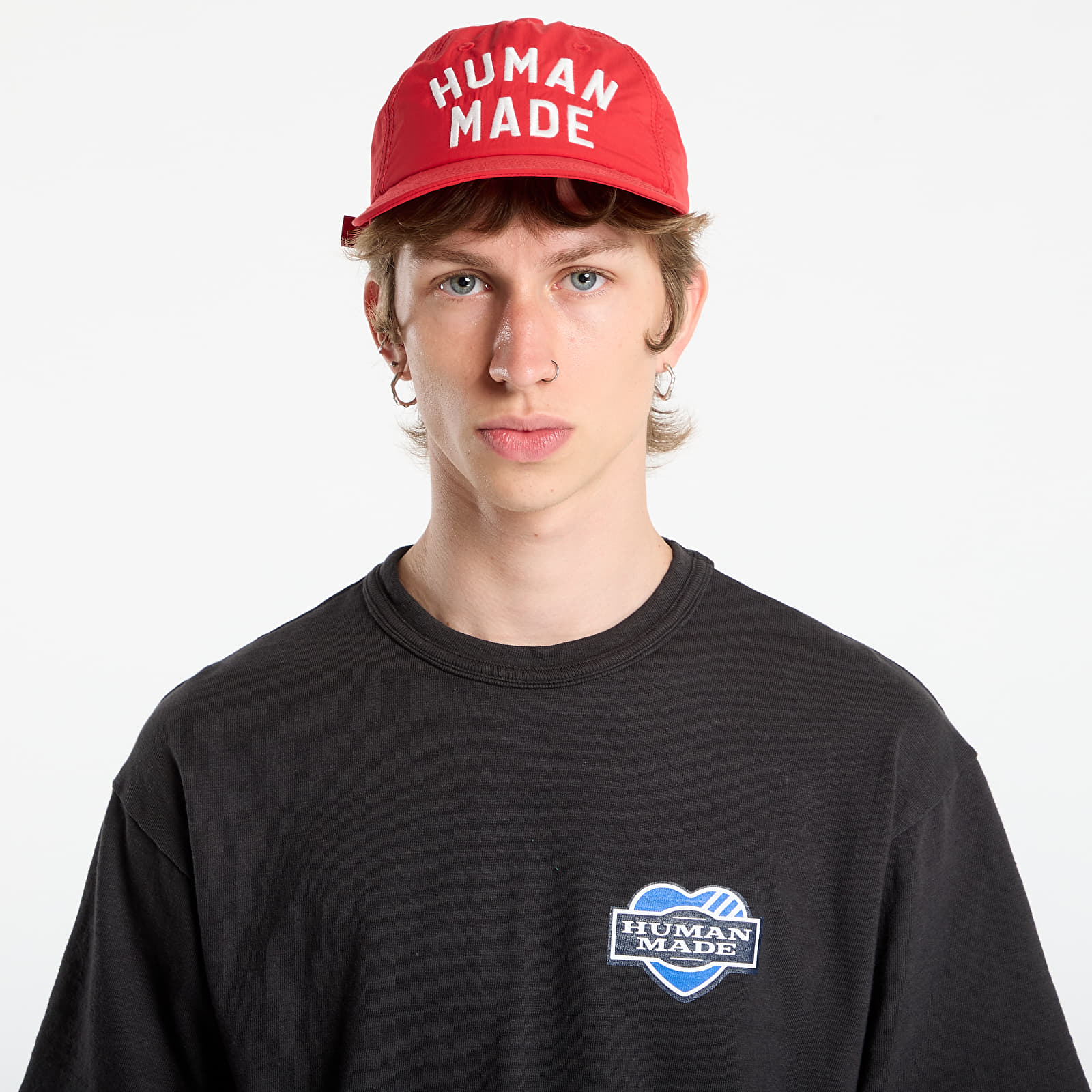 Caps HUMAN MADE 5Panel Nylon Cap Red