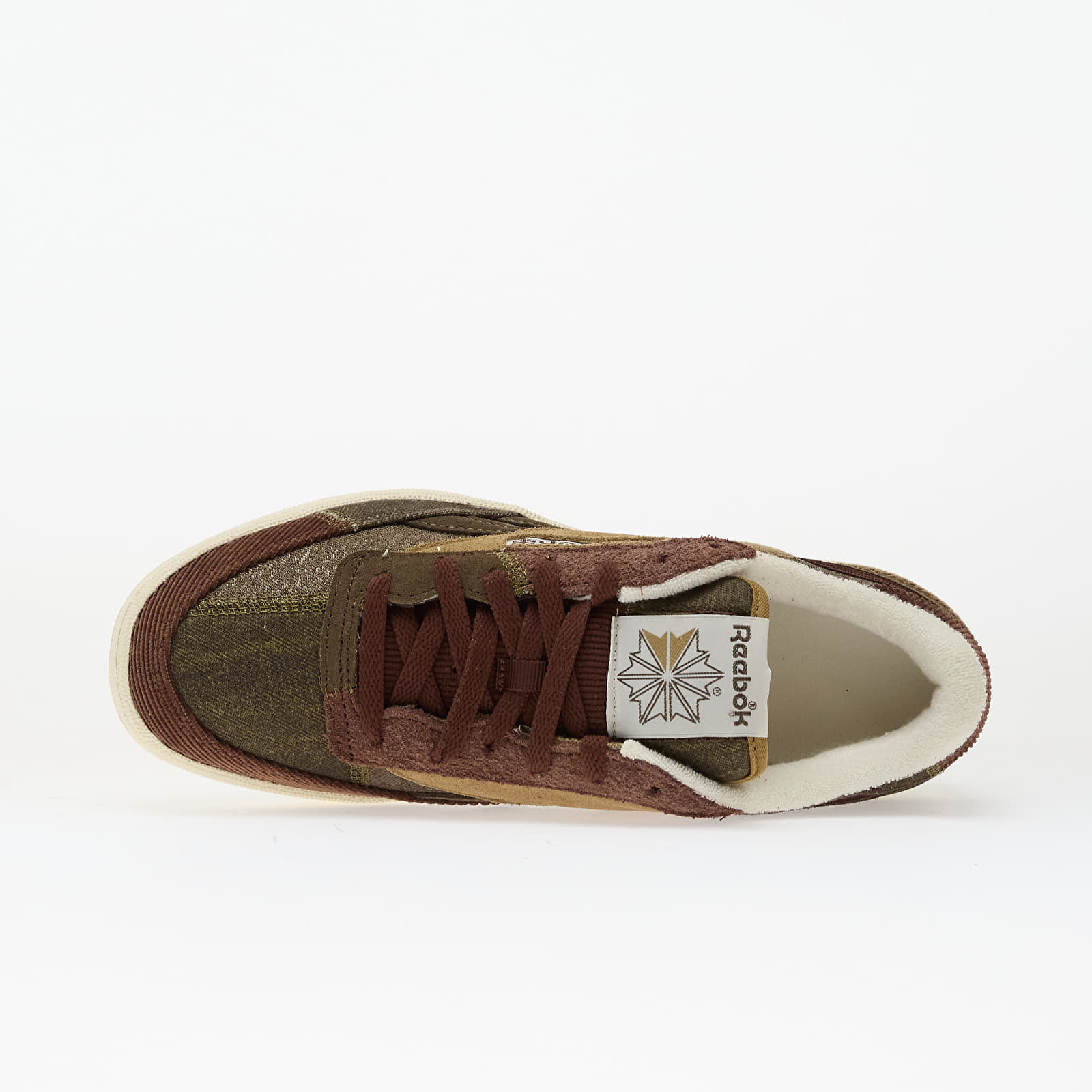 Herren Sneaker und Schuhe Reebok Club C Revenge Vintage Khakibrown/ Chalk/ Trekgrey