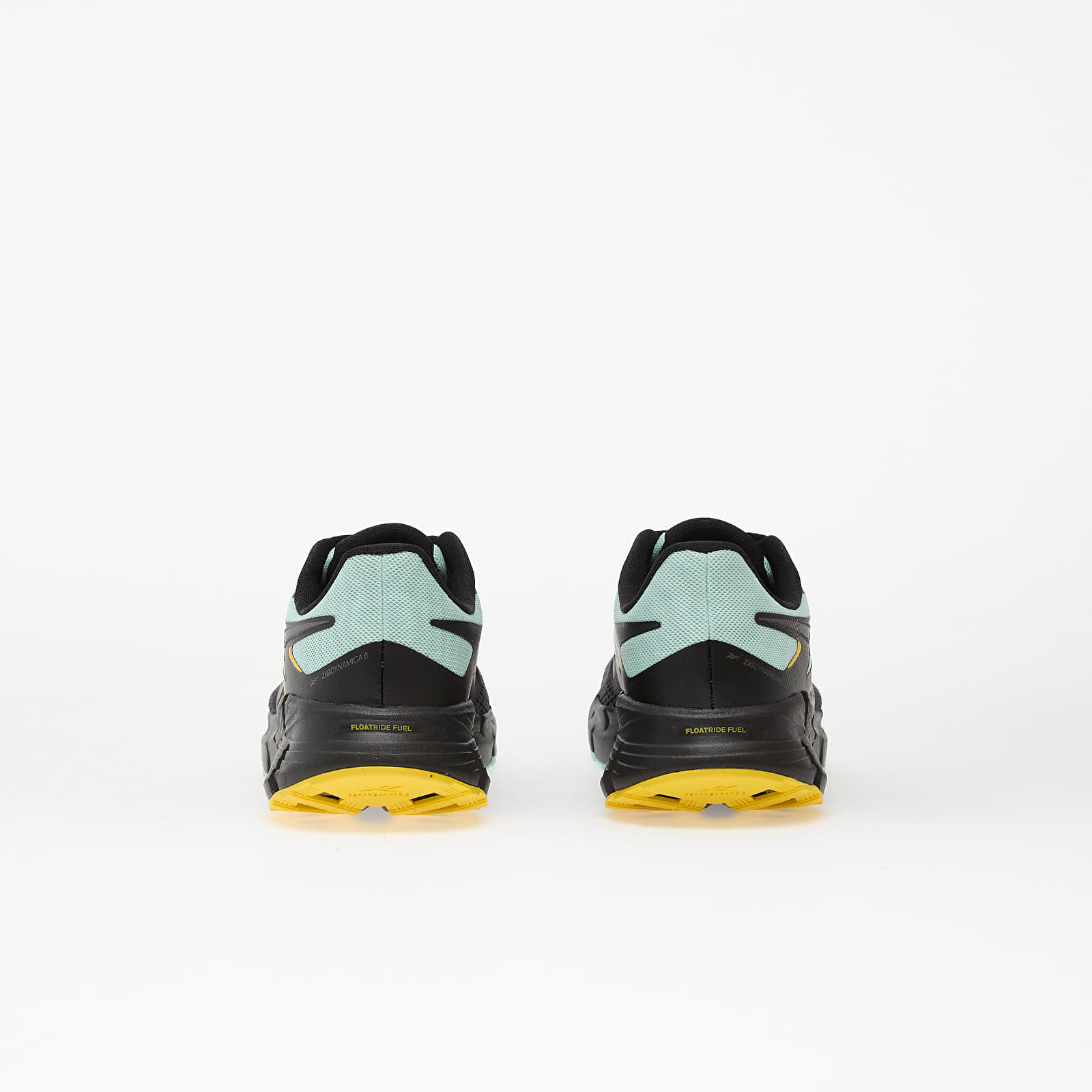 Herren Sneaker und Schuhe Reebok Zig Dynamica 6 Core Black/ Glitch Aqua/ Golden Haze