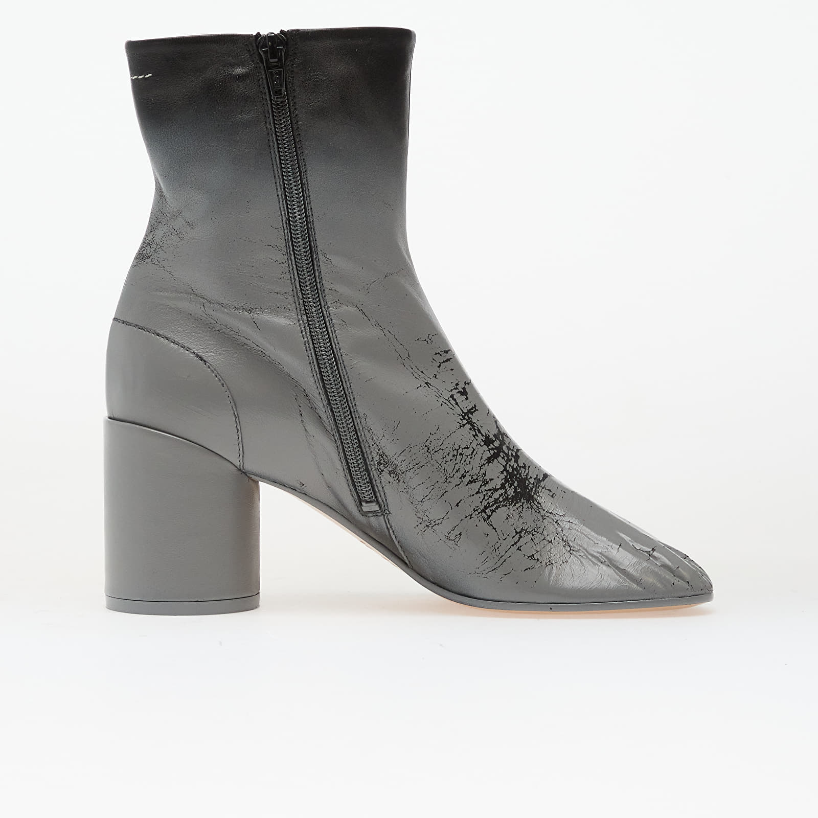 Ženski čevlji MM6 Shoes Show Ankle Boot Black/ Castelrock