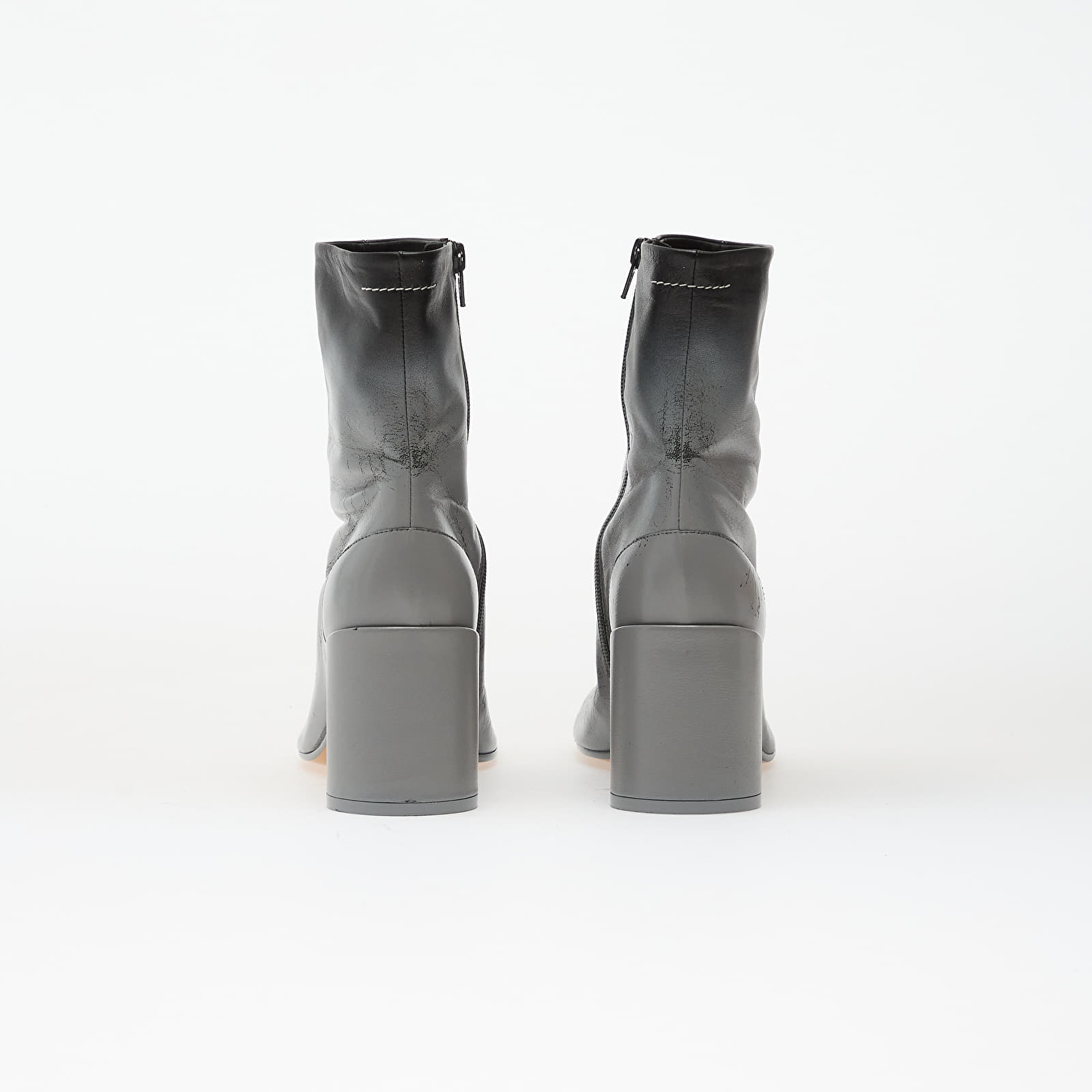 Ženski čevlji MM6 Shoes Show Ankle Boot Black/ Castelrock