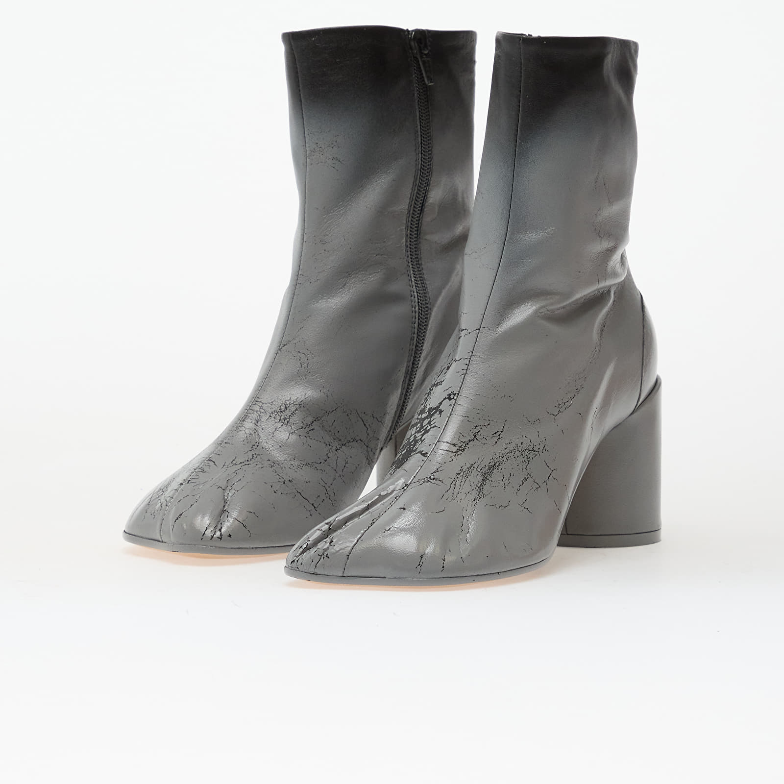 Ženski čevlji MM6 Shoes Show Ankle Boot Black/ Castelrock