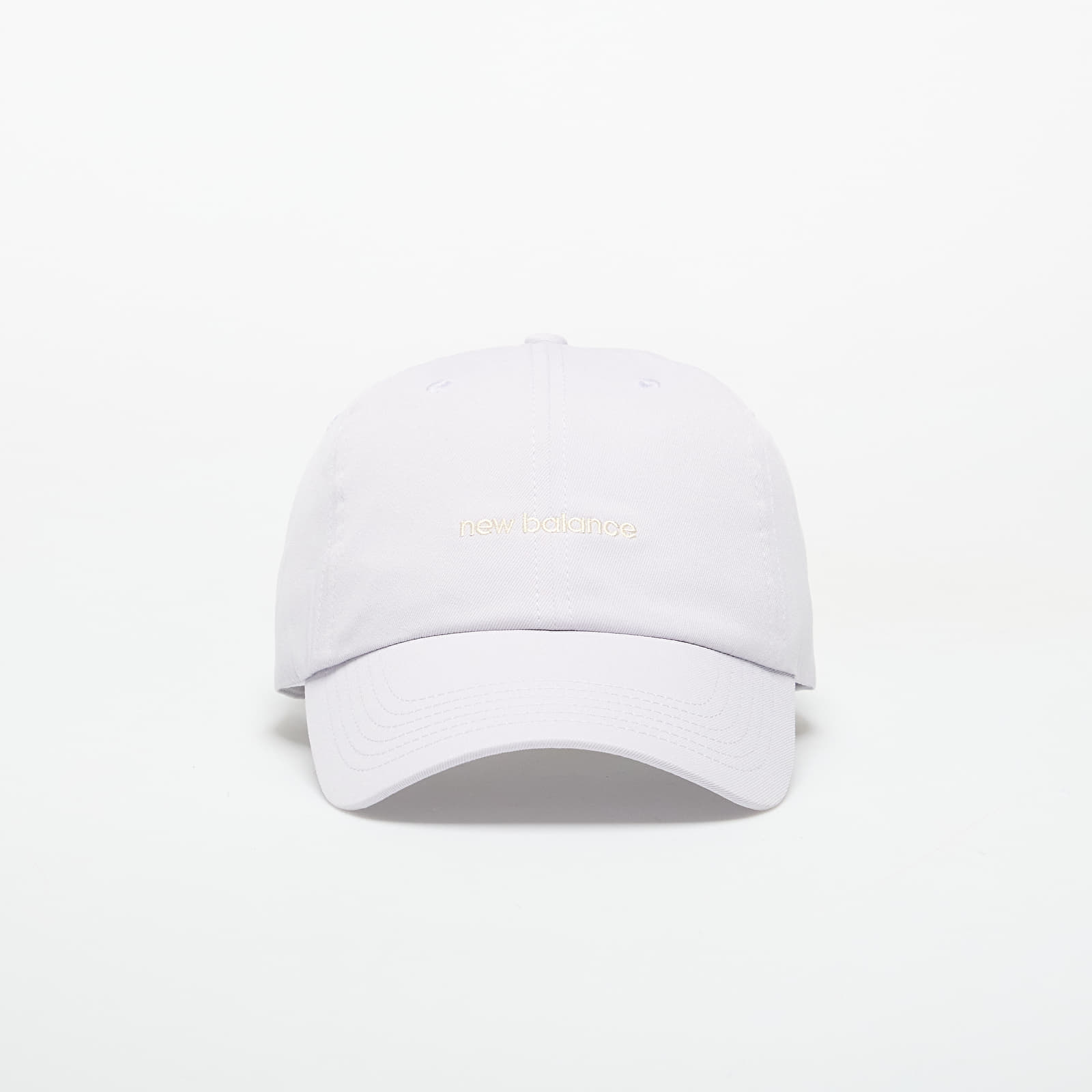 Cepures New Balance Women's 6 Panel Linear Logo Hat Pearl Grey