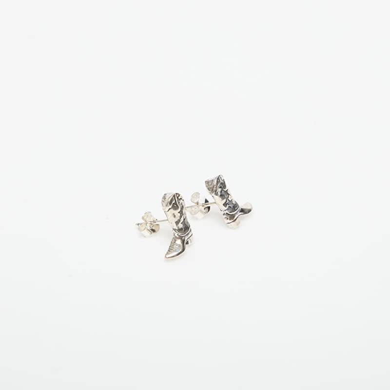 Náušnice Twojeys Boot Stud Earrings Silver