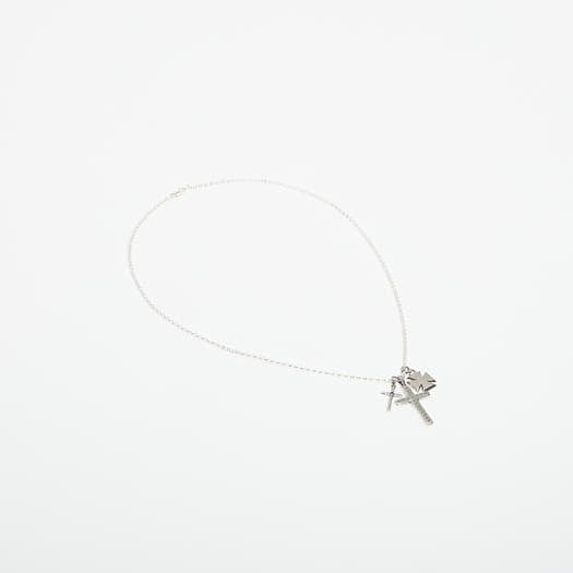 Twojeys Multi Cross Necklace Silver