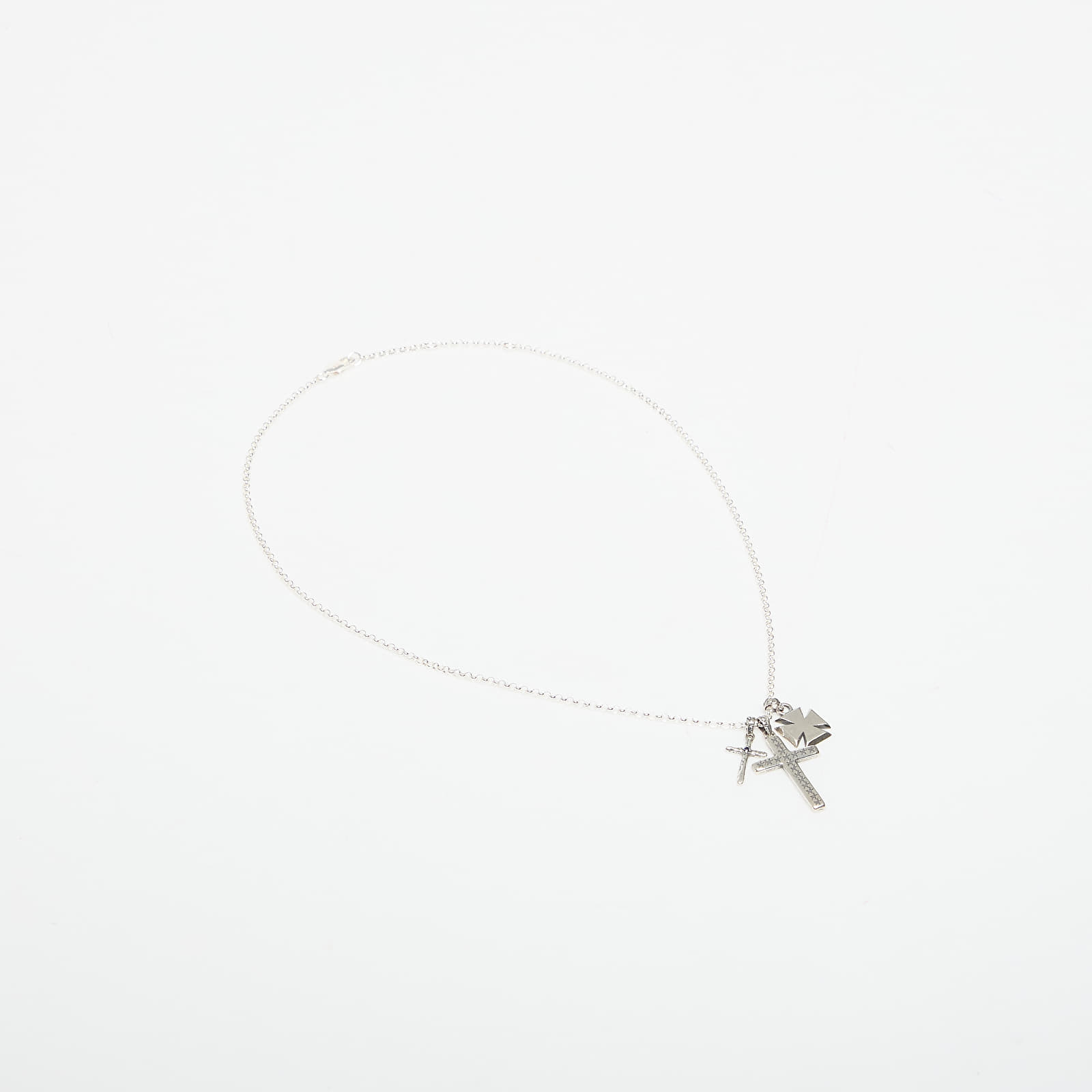 Schmuck Twojeys Multi Cross Necklace Silver