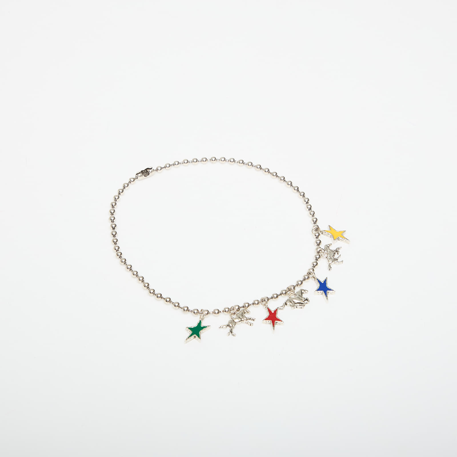 Nakit Twojeys Horse & Stars Ball Chain Silver