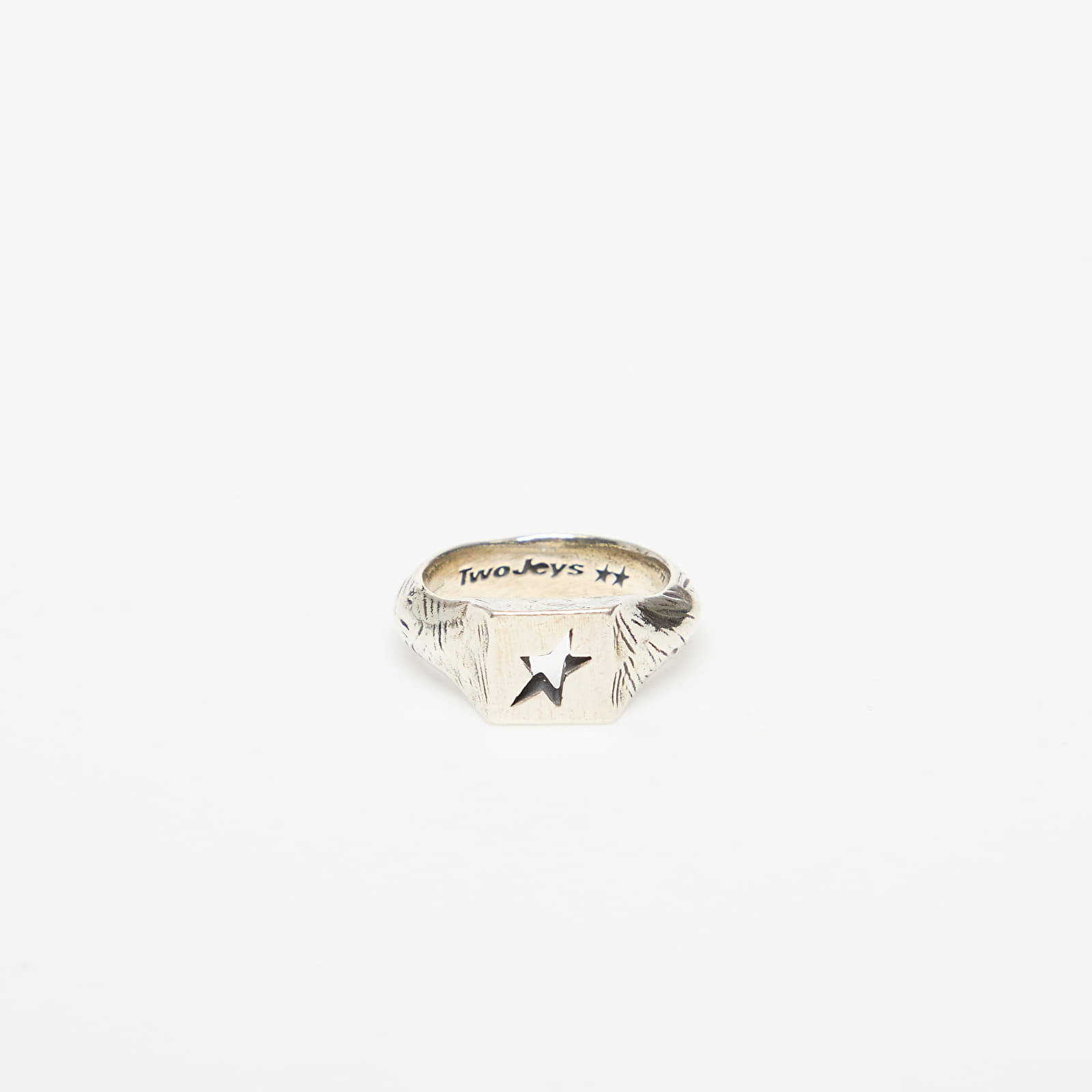 Twojeys Hollow Star Ring Silver 18