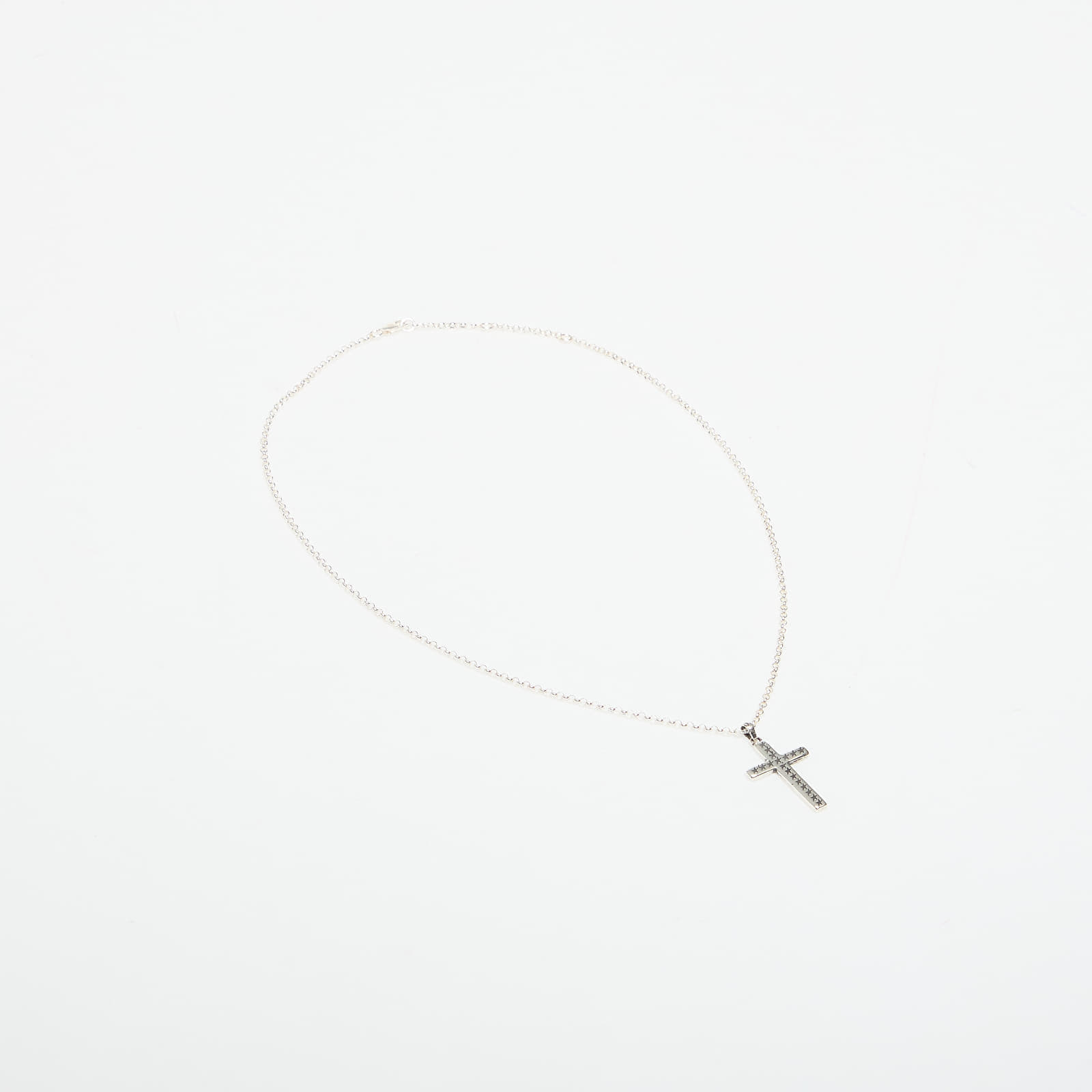 Twojeys Single Cross Necklace Silver Universal