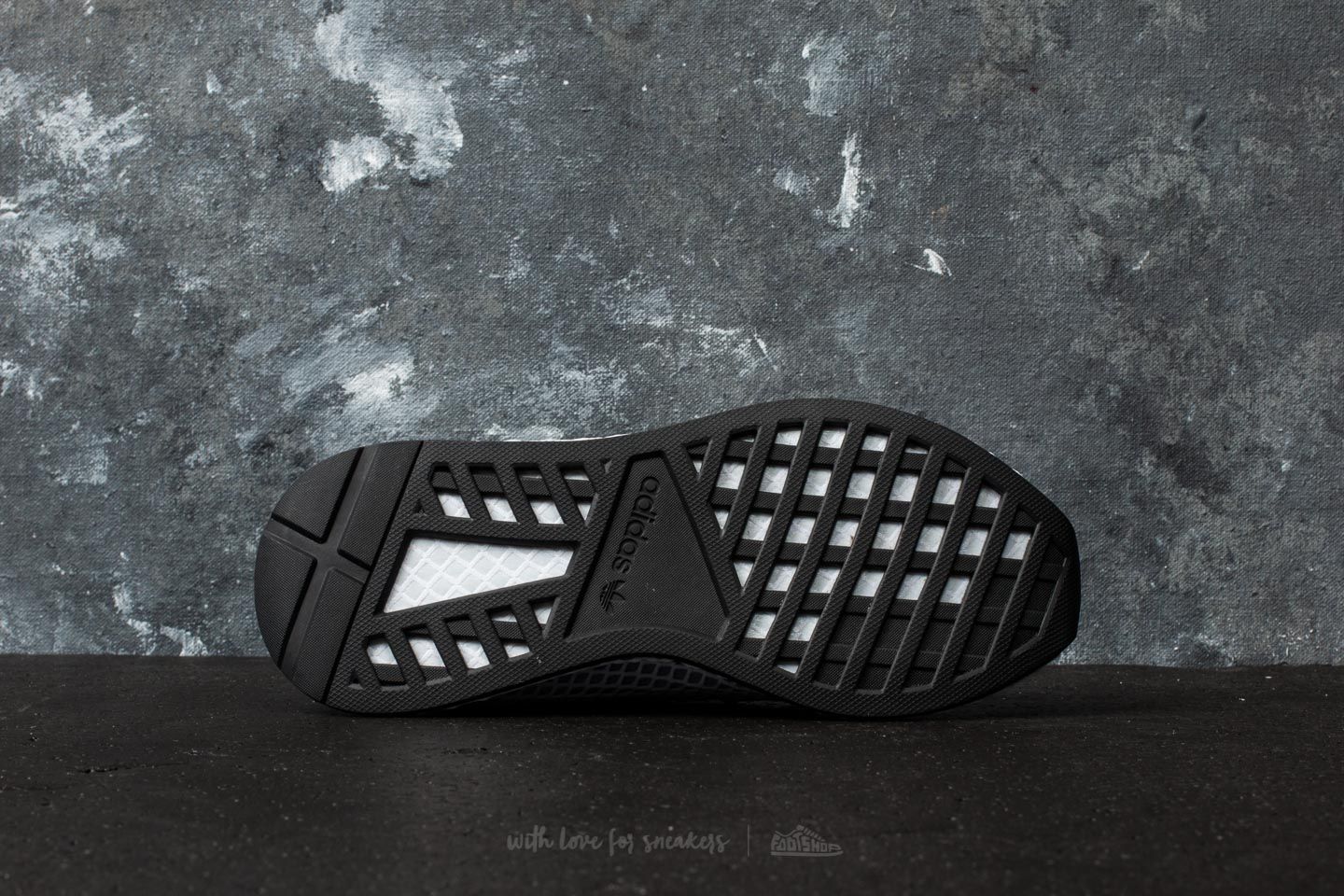 Zapatillas mujer adidas Deerupt Runner W Chalk Blue/Chalk Blue/Core Black