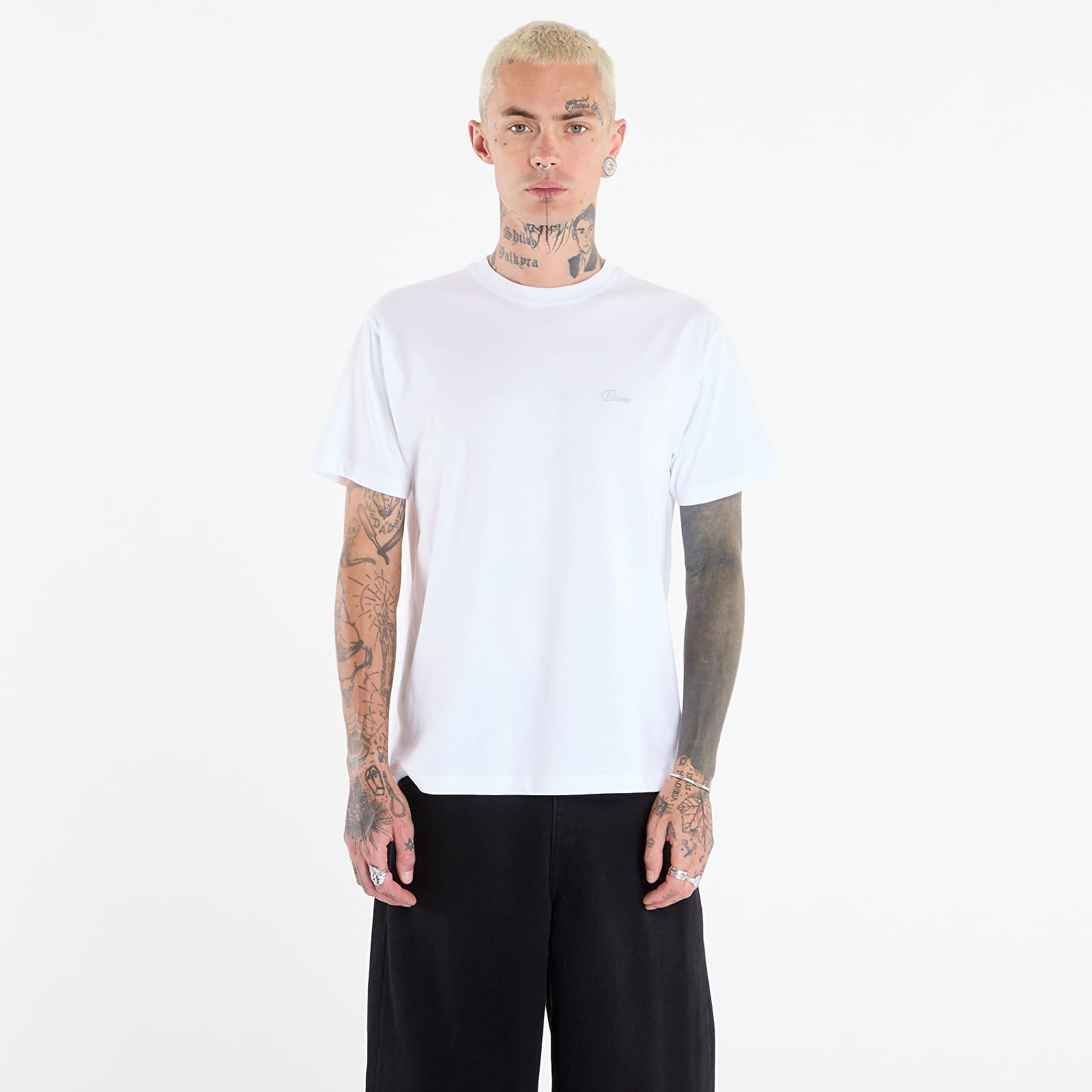 Magliette Dime Cursive Small Logo T-Shirt UNISEX White