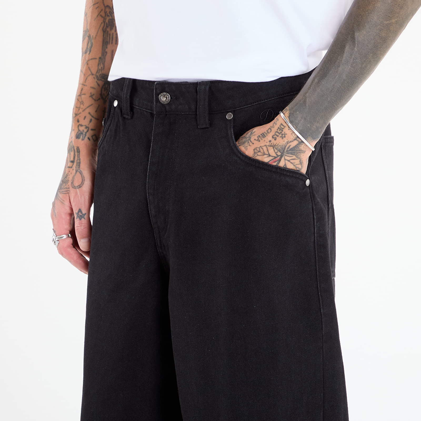 Jeans Dime Baggy Denim Pants Black