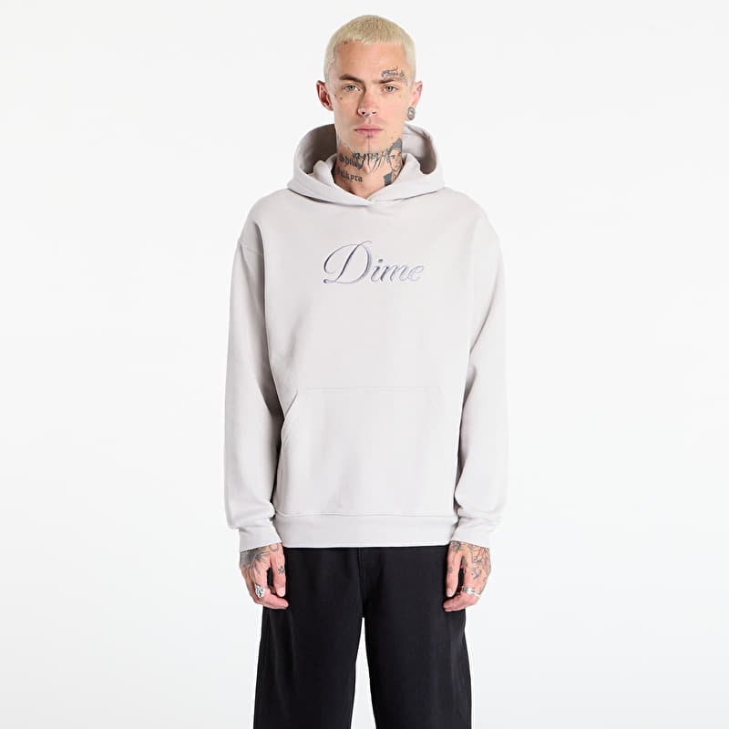 Felpa Dime Cursive Hoodie UNISEX Cement