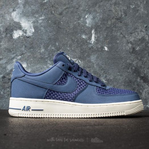 Men s shoes Nike Air Force 1 Low Blue Recall Blue Recall Sail Footshop