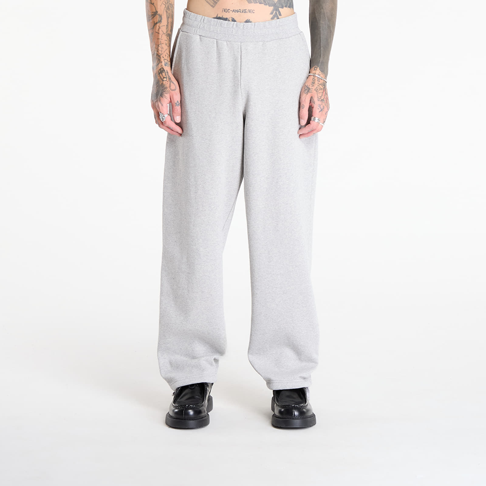 Pantaloni de trening Dime Cursive Small Logo Sweatpants Heather Gray L
