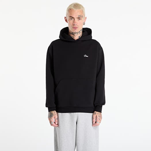 Dime Cursive Small Logo Hoodie UNISEX Black