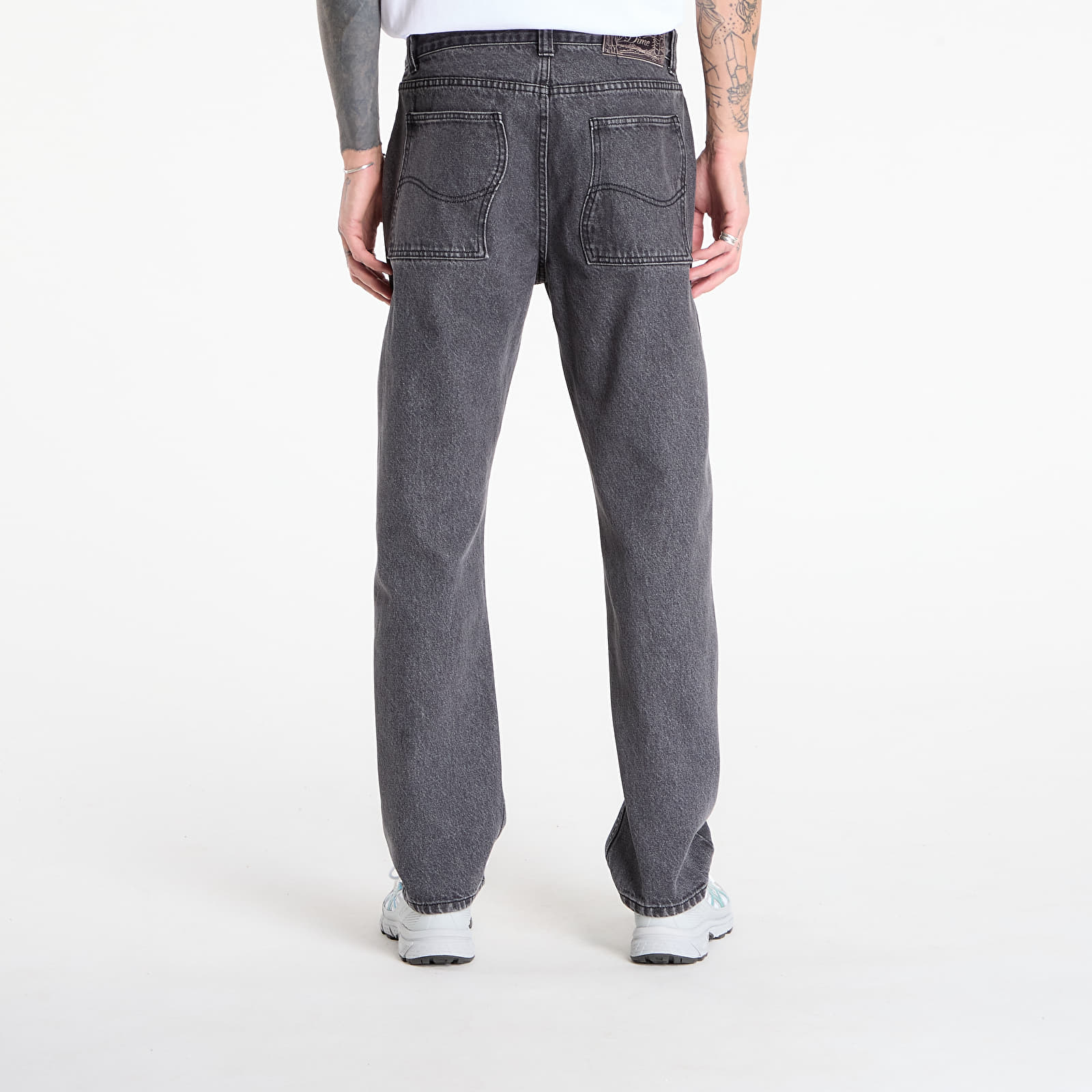Jeans Dime Straight Denim Pants Faded Black