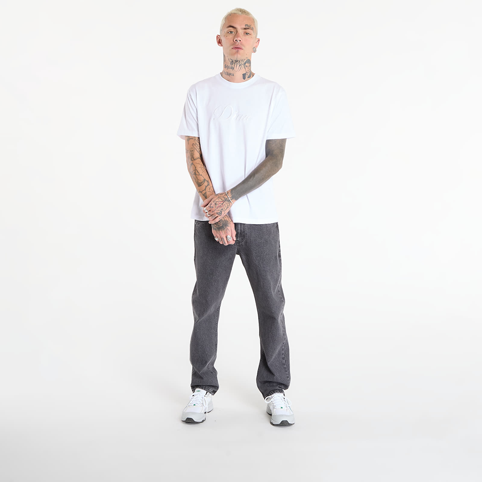 Jeans Dime Straight Denim Pants Faded Black