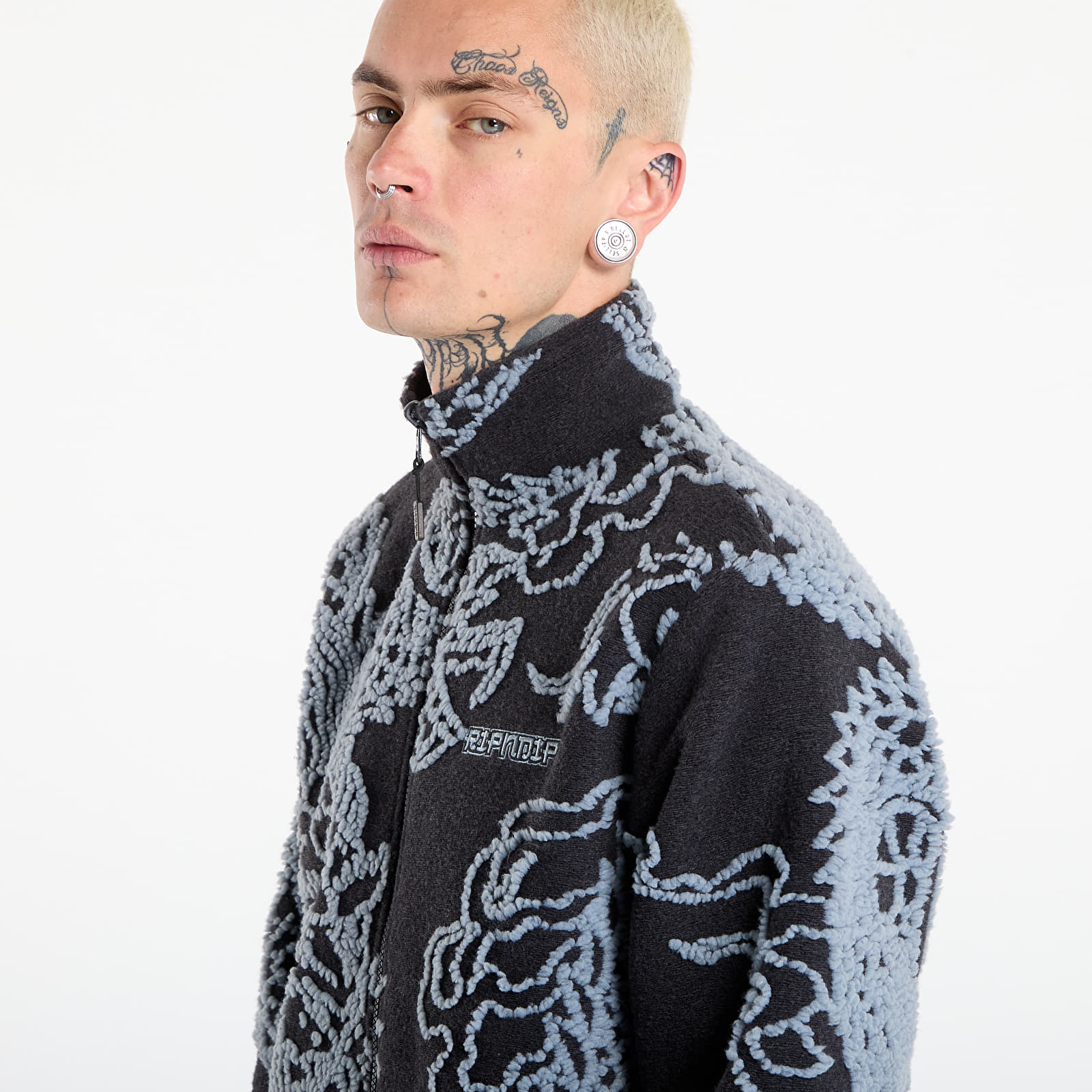 Jakas RIPNDIP Haku Reversible Jacket Black/ Charcoal