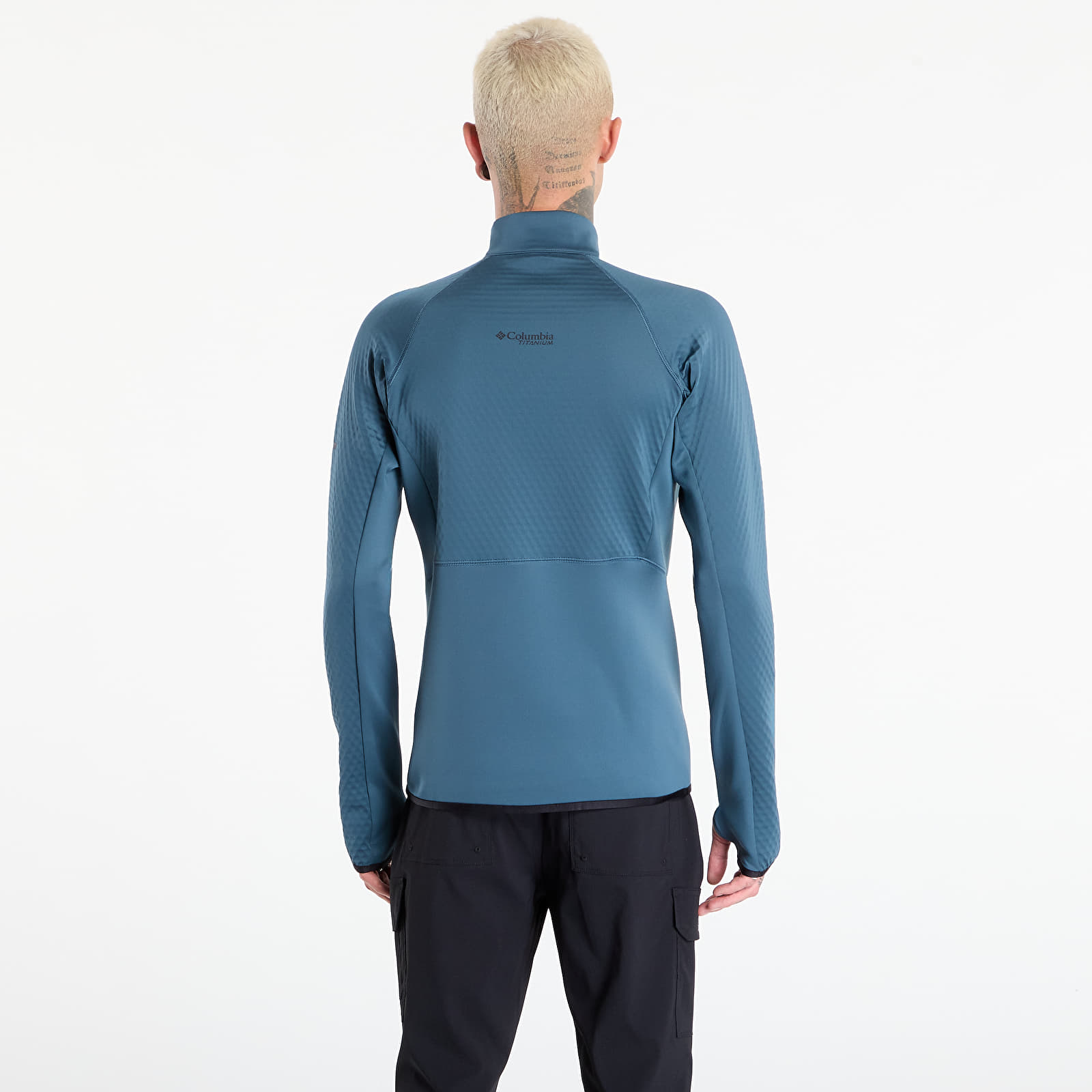 Vīriešu kapuces Columbia Crystal Leaf™ Omni-Heat™ Helix Half Zip Everblue/ Black
