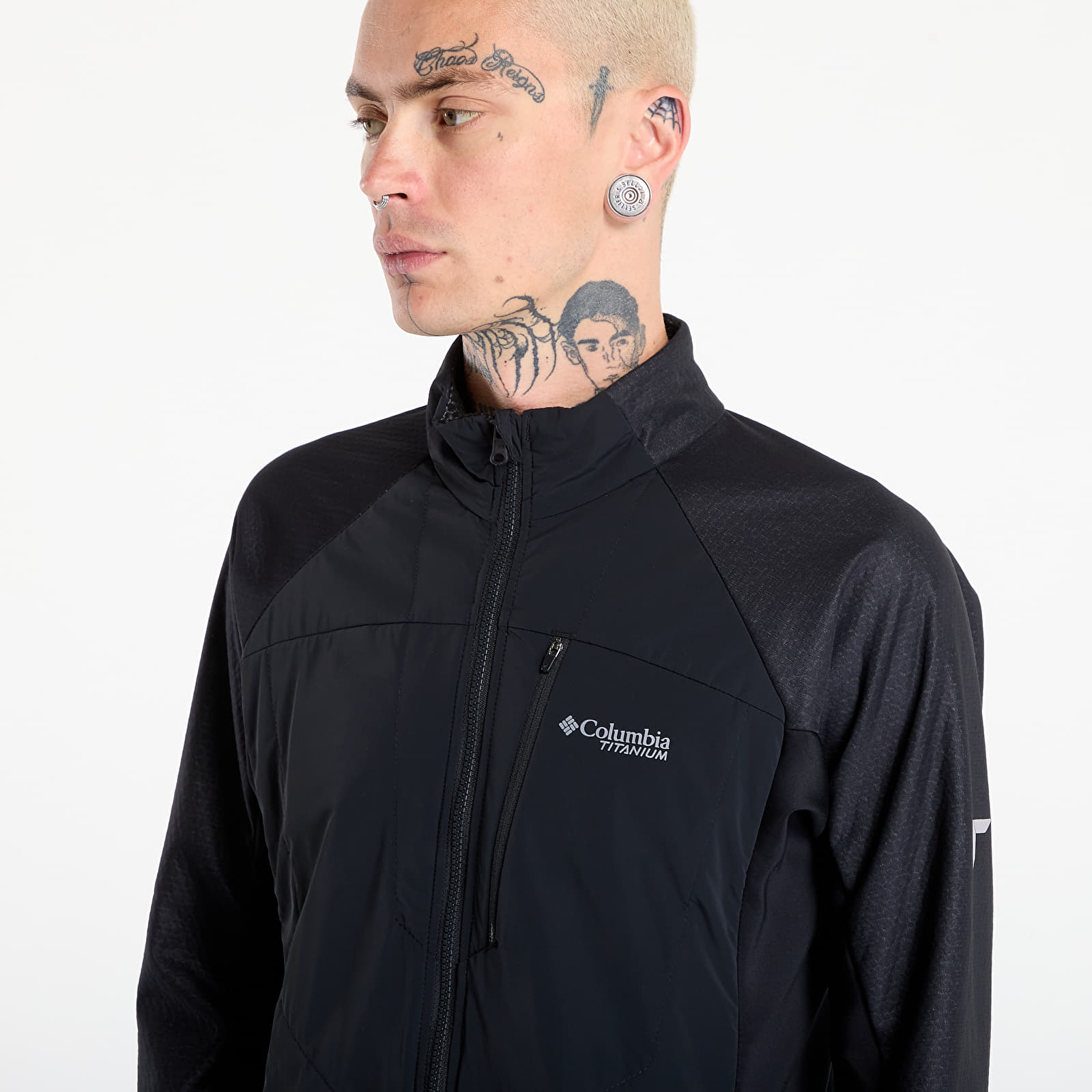 Vīriešu kapuces Columbia Arctic Crest™ Hybrid Full Zip Black