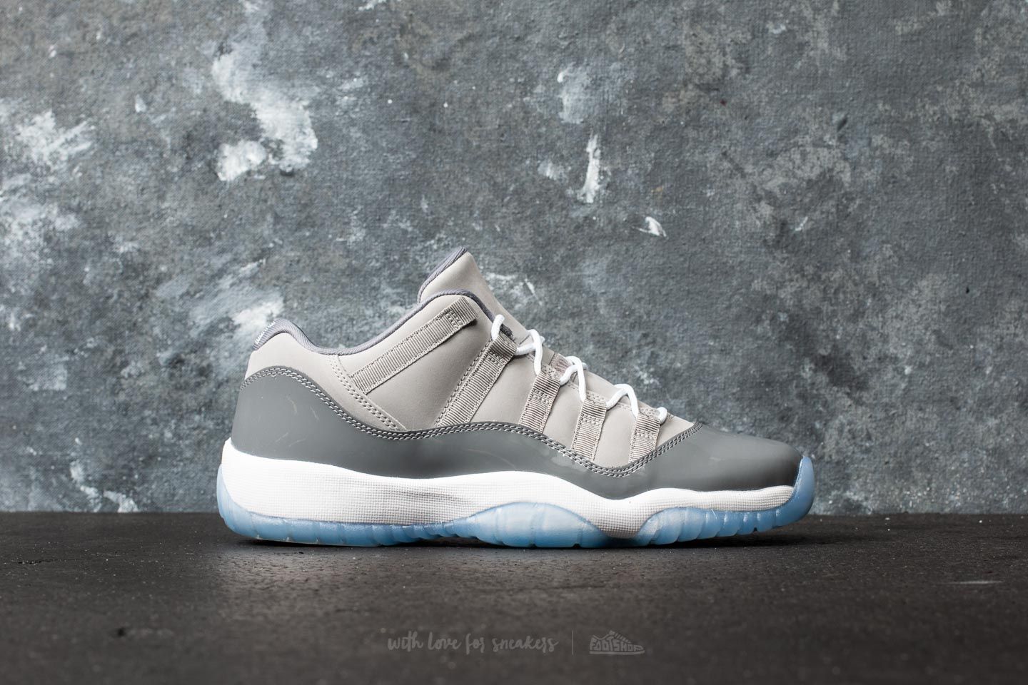 Scarpe e sneakers bambini Air Jordan 11 Retro Low BG Medium Grey/ White-Gunsmoke