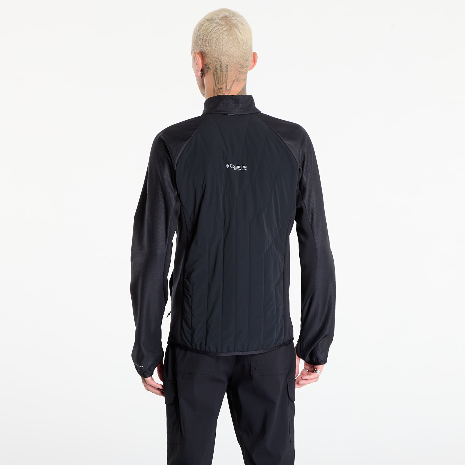 Vīriešu kapuces Columbia Arctic Crest™ Hybrid Full Zip Black