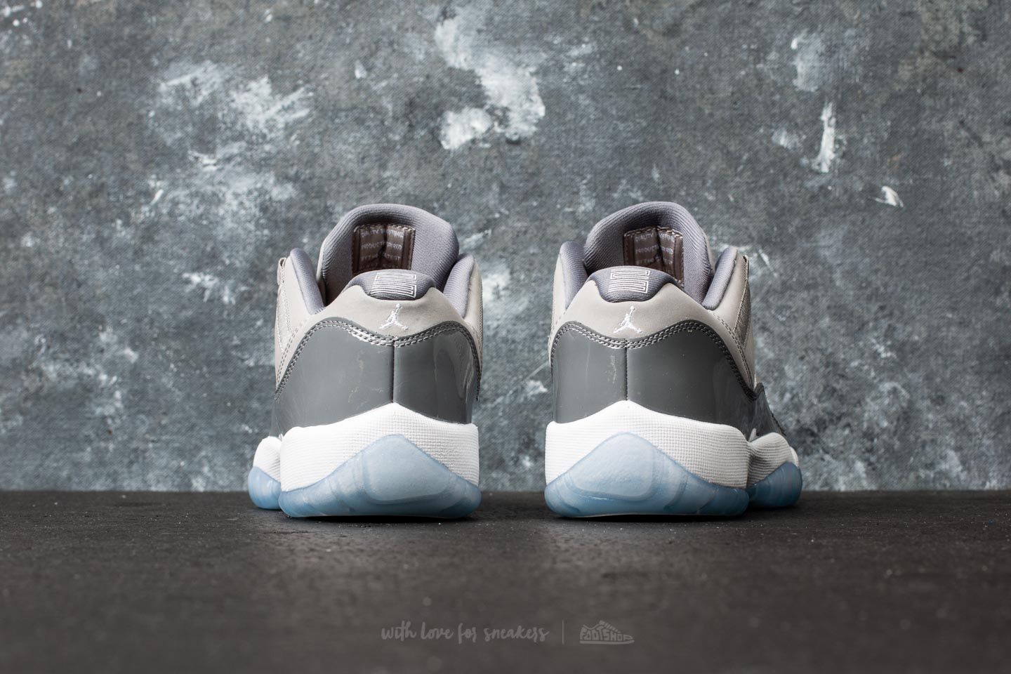 Scarpe e sneakers bambini Air Jordan 11 Retro Low BG Medium Grey/ White-Gunsmoke