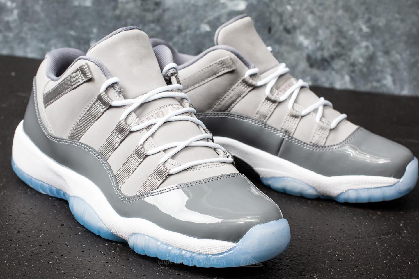 Scarpe e sneakers bambini Air Jordan 11 Retro Low BG Medium Grey/ White-Gunsmoke