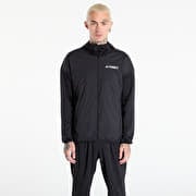 adidas Terrex Xperior Climawarm+ Wind Light Fleece Hooded Jacket Black/ Willow Grey/ Light Rosewood