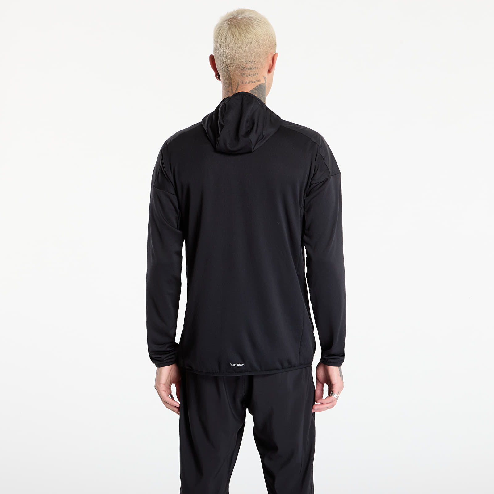 Sweatjacken und Sweatshirts adidas Terrex Xperior Climawarm+ Wind Light Fleece Hooded Jacket Black/ Willow Grey/ Light Rosewood