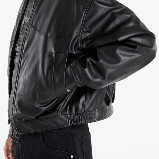 Dime Debossed Wavy Jacket UNISEX Black | Footshop