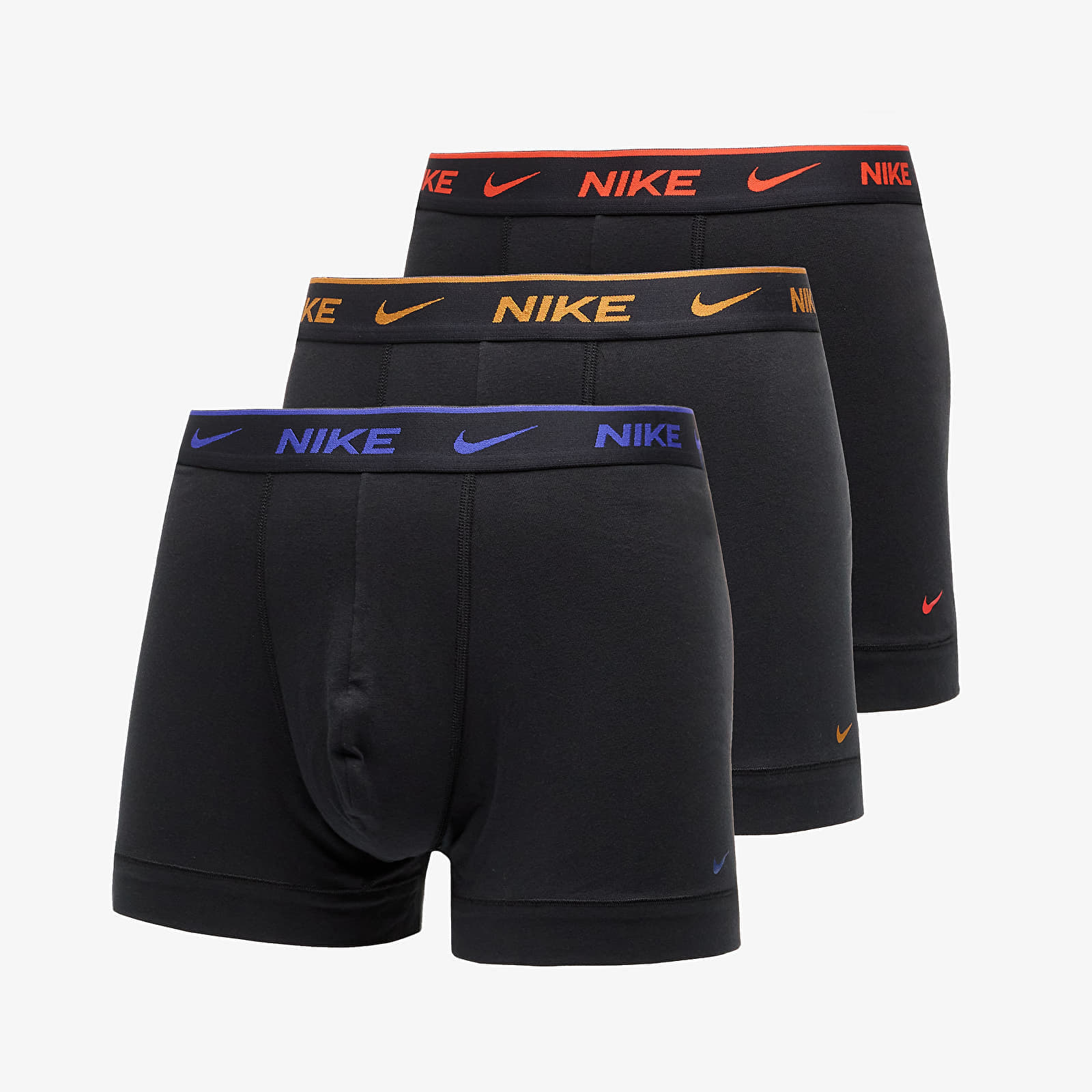 Nike DRI-FIT Everyday Cotton Stretch Trunk 3-Pack Black L
