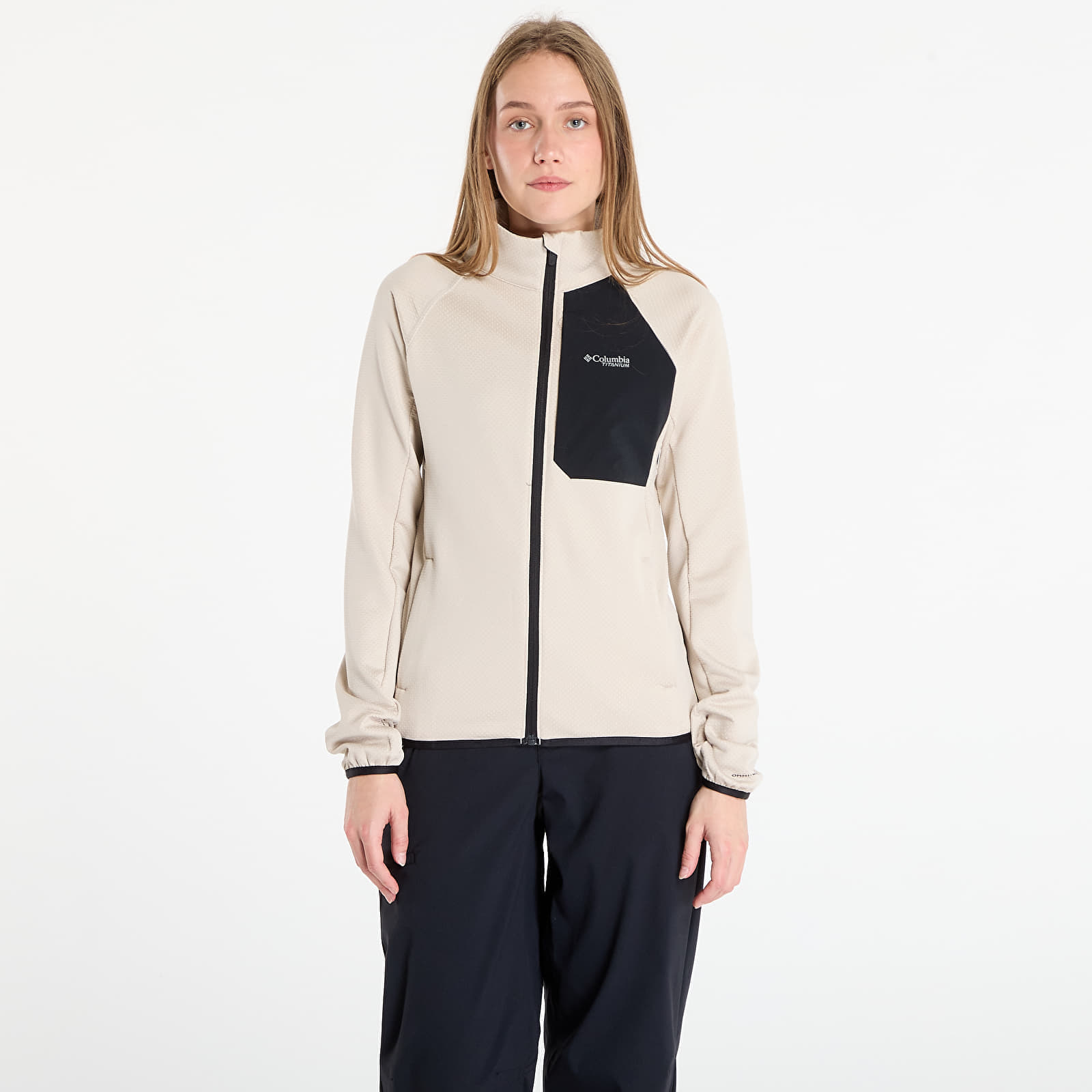 Hanorac Columbia Triple Canyon™ Grid Fleece FZ Dark Stone Heather/ Black S