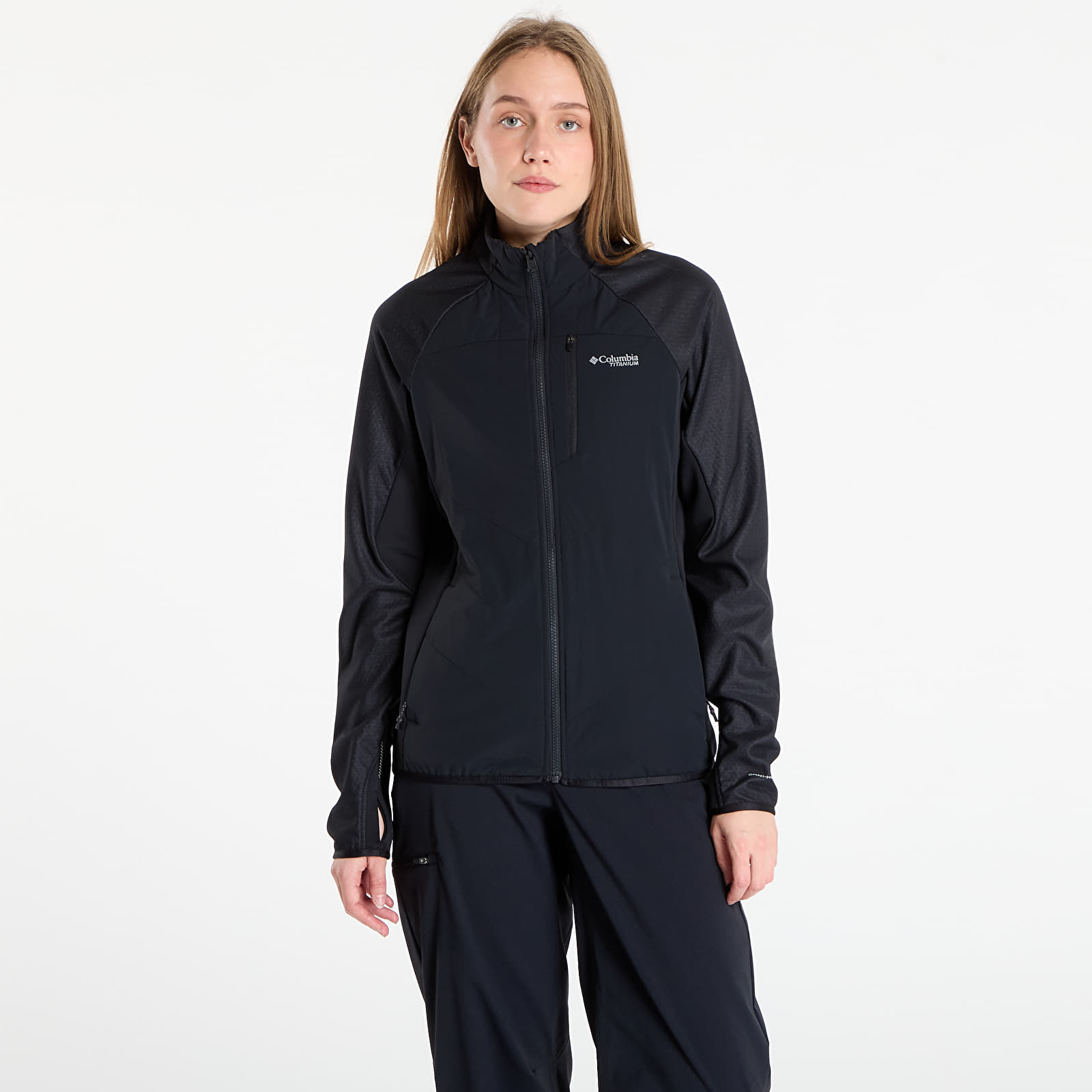 Mikinas ar kapuci un sporta krekli Columbia Arctic Crest™ Hybrid Full Zip Black