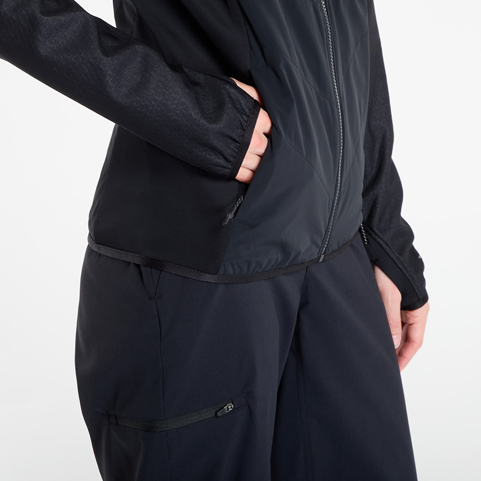 Mikinas ar kapuci un sporta krekli Columbia Arctic Crest™ Hybrid Full Zip Black