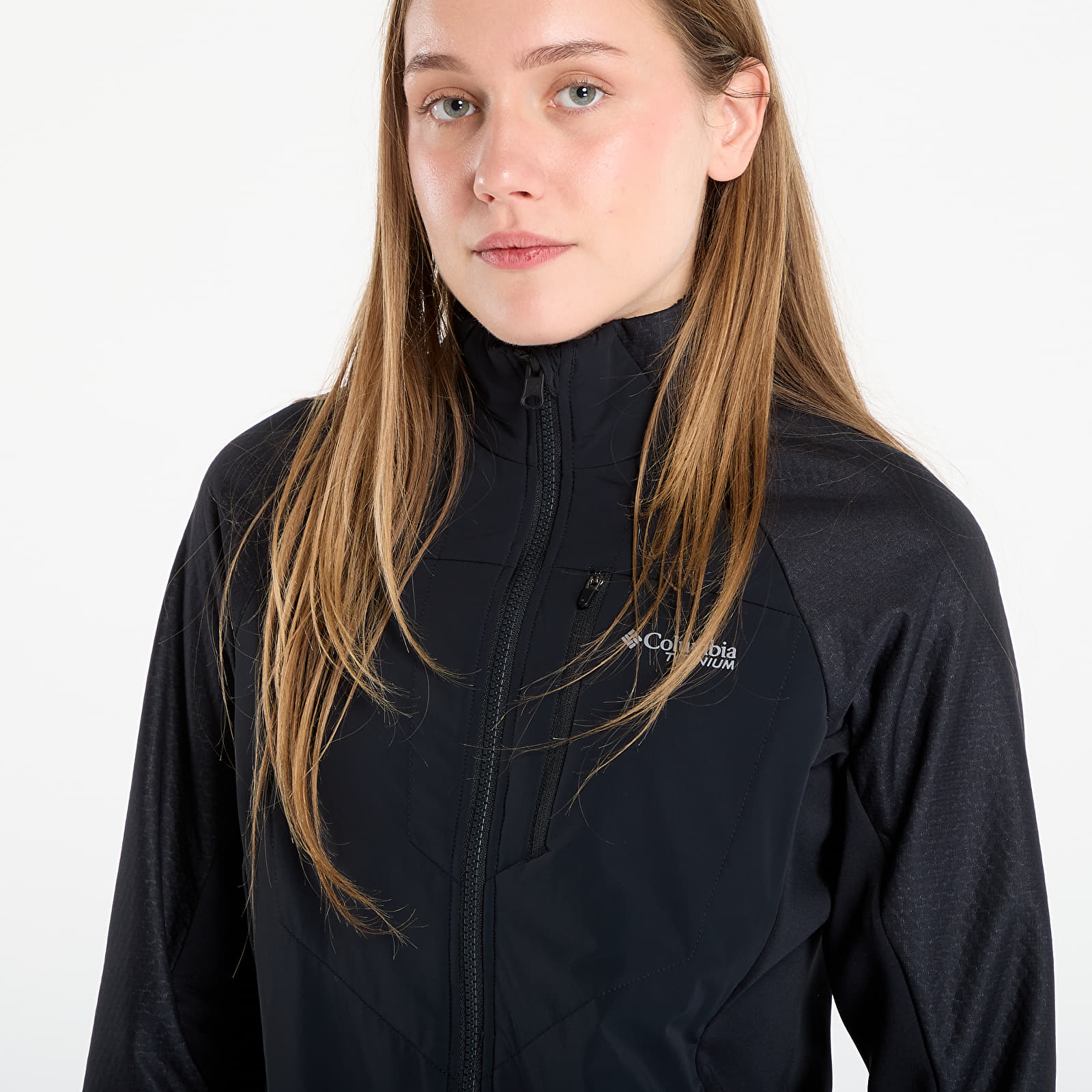 Mikinas ar kapuci un sporta krekli Columbia Arctic Crest™ Hybrid Full Zip Black