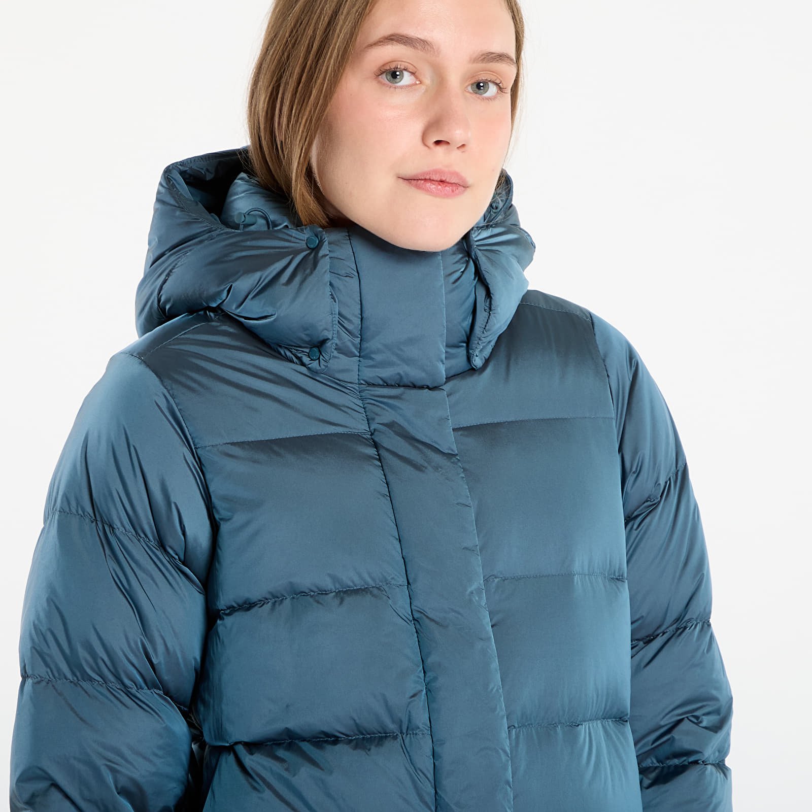 Jacken Columbia Amaze Puff™ Hooded Jacket Everblue High Shine