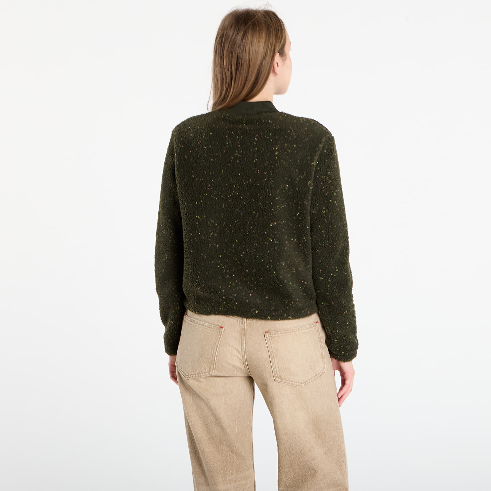 Mikinas ar kapuci un sporta krekli Columbia Stellar Path™ Fleece Bomber Full Zip Greenscape