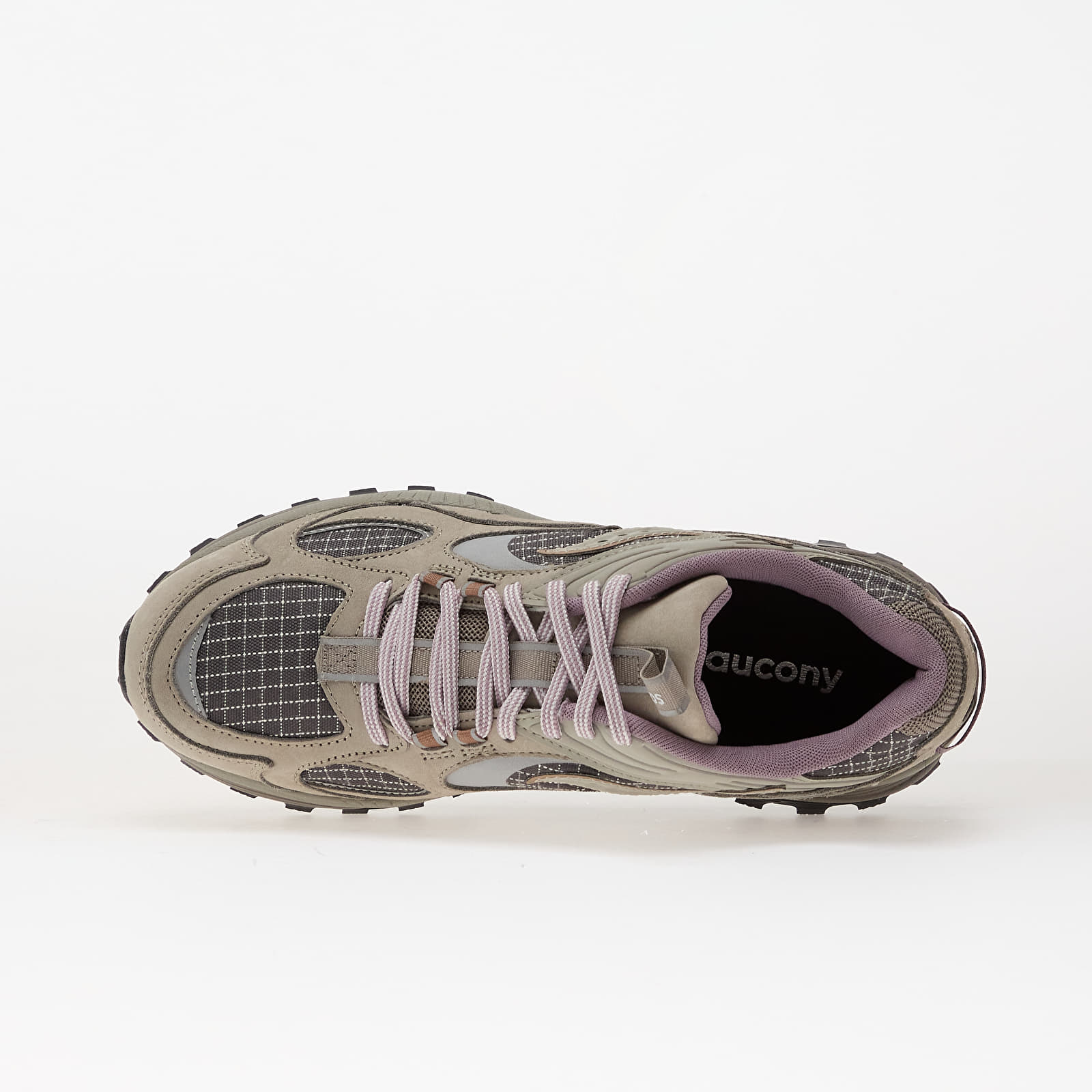 Herren Sneaker und Schuhe Saucony Grid Aura X Grey/ Agave