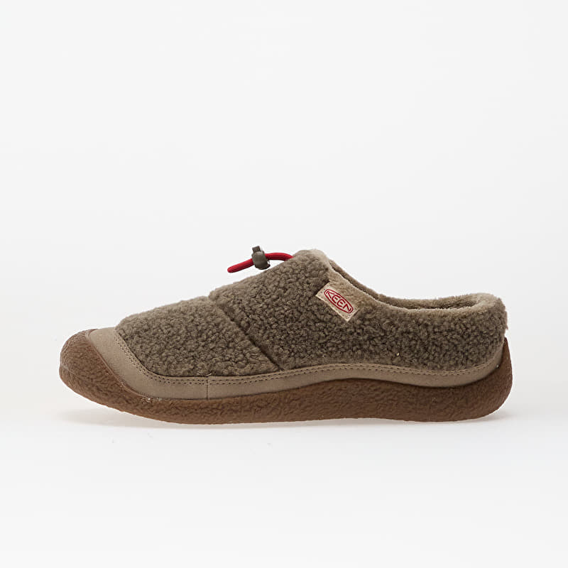 KEEN Howser Iii Slide Women Brindle/ Brindle Sherpa Fleece