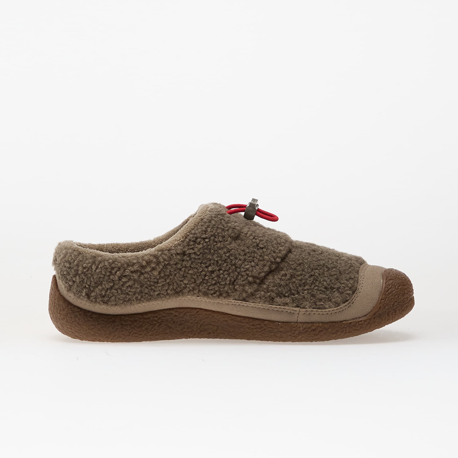 Damen Sneaker und Schuhe KEEN Howser Iii Slide Women Brindle/ Brindle Sherpa Fleece