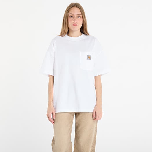 T-krekls Carhartt WIP S/S Work Pocket T-Shirt UNISEX White