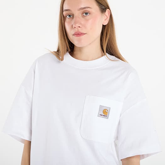 T-shirts Carhartt WIP S/S Work Pocket T-Shirt UNISEX White Footshop