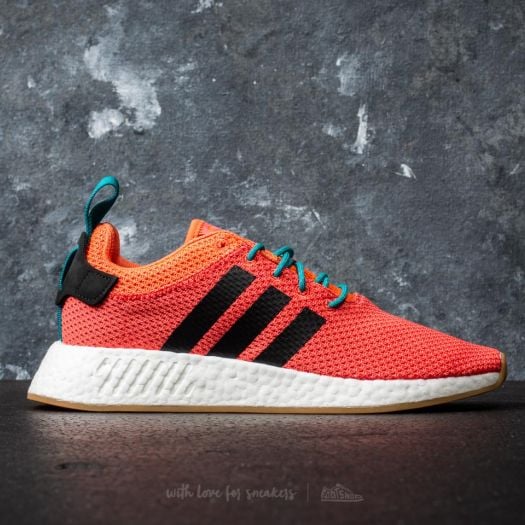 Men s shoes adidas NMD R2 Summer Trace Orange Gum Cloud White Footshop